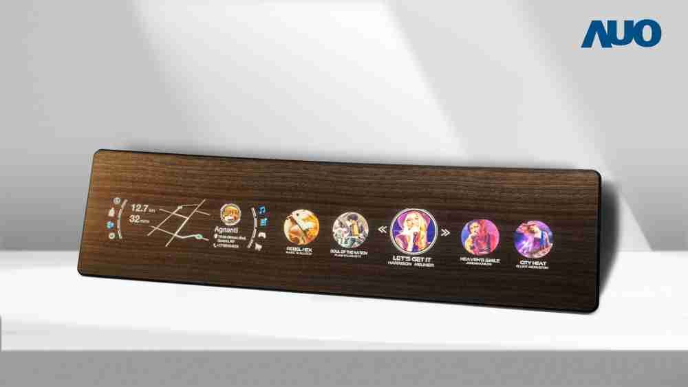 财神娱乐研发全球最高穿透度达80%的AmLED木纹显示器，，，，可于使用时呈现高亮度、、清晰可见的信息，，，，并在不使用时回归为单纯的饰板，，节能兼具美观